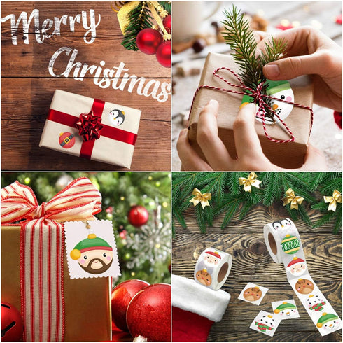 Ceiba Tree Ornament Stickers, 500pcs Character Sealing Stickers for Party Supply Classroom Decoration