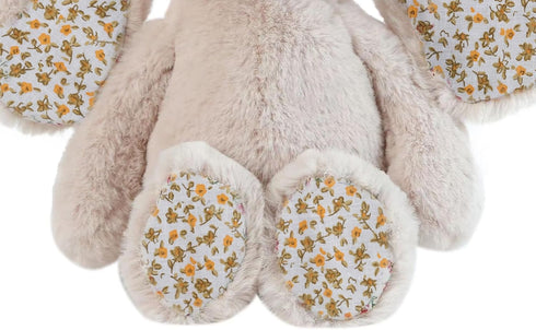 DILLY DUDU 10-InchBeige Blossom Bunny Rabbit Stuffed Animal Plush Toy Best Gifts