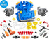 POFJOEQ Set Toys-42pc PlaysetSTEM 3+ Engine Building Kit, Kids Mechanic Repair for Kids Motorcycle EngineTake Apart