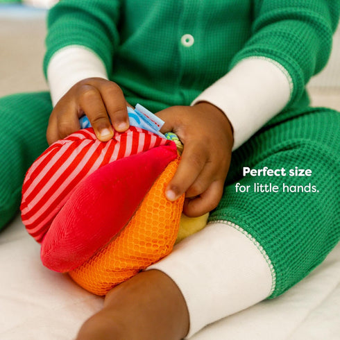 HABA Baby Balls - Machine Washable Sensory Toys, Ideal for Teething, Tummy Time, Ages 6 Months & Up