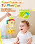 Tummy Jollybaby Baby Pull Vibration Toy - Time Sensory Hanging Toys for Car Seat, Stroller, Crib & Play Gym