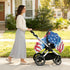 Mazeann Tie Dye American Flag Car Seat Cover Baby Breathable Soft Infant Carseat Covers Canopies Babies Carrier Covers