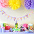 WAWOO Purple Sun Highchair Banner - Birthday Party Decor