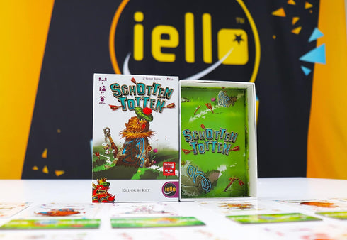IELLO: Schotten Totten Strategy Board Game, Easy to Learn, for 2 Players, 20 Minute Play Time, Ages 8 and Up