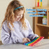 hand2mind Rainbow Fraction Sensory Bubble Popper, Push Pop Fidget Toys for Kids, Fraction Manipulatives, Montessori