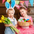 8 PCS Easter Wooden Eggs Shakers, Musical Instruments Decorations, Maracas Craft for Kids, Basket Stuffers