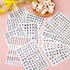 Joez 12Pcs Water Eye Stickers for Dolls, Cute Cartoon Eye Water Decals for Doll Clay Accessories