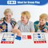 Set, Assistex Large Print Bingo Cards for Seniors - Double-Sided Jumbo Bingo Cards with Complete Fun Elderly Card