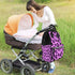 TZTTZT Backpack, Mommy Purple leopard print Diaper Bag Toddler Baby Girl Boy Diaper Bag for Mom Dad, Bags Travel Baby