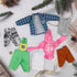 EuTengHao 44Pcs Doll Clothes for 12 Inch Boy Dolls, 27 Different Shirts & Accessories, Basketball, Skateboard Style
