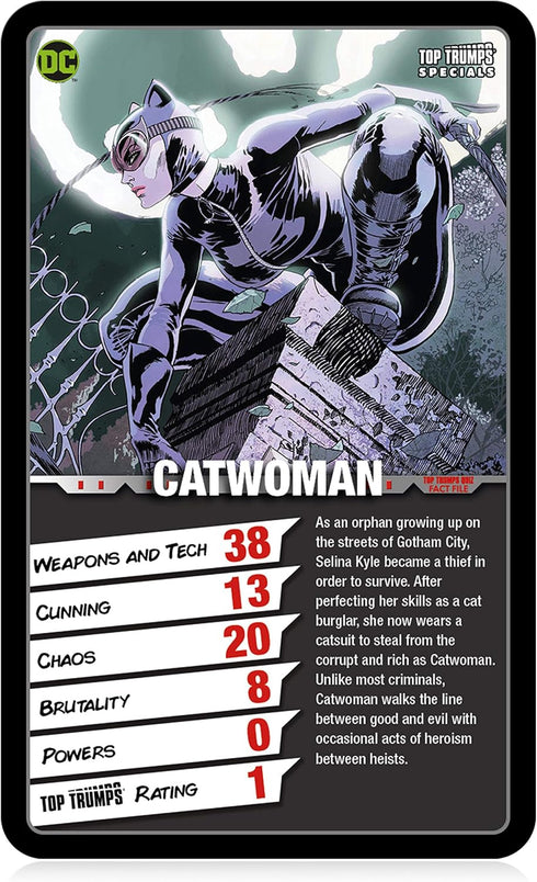Top Trumps DC Super Villains Card Game - Family Learning Games for Kids & Adults, 2+ Players, Ages 6+