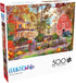 Buffalo Games Country Life Autumn Farmhouse - 500 Piece Jigsaw Puzzle for Adults