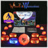 A Magical Glow-in-The-Dark Outdoor Game: Wizards & Werewolves | 4-10 Players | Scavenger Hunt for Kids