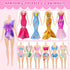 75 Package,5 4 8 3 Set 2 Swimsuit,30 20 10 3-10 Pcs Doll Clothes and Accessories Gift Box Wedding Gowns Evening Dresses