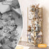 Stuffed Animal Storage,Wood Stuffed Animal Storage Zoo with Wheels,Vertical Stuffed Animal Holder with Thicker Elastic