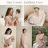 Konssy Nursing Cover for Breastfeeding, Soft & Breathable Privacy Poncho, Multi-Use Feeding Shawl, Comfortable