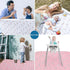 2 Pack 42 46 Splat Mat for Under High Chair, High Chair Mat for Floor, Waterproof Mat Washable for Arts and Crafts