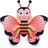 Ms. Butterfly Plush Stuffed Animal and Interactive Toy with Cute, Flappable Wings