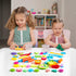 JOYIN 44 Pieces Play Dough Accessories Set - Various Plastic Molds, Rolling Pins, and Cutters for Kids