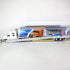 T700 1:68 Pullback KiNSMART Kenworth Container Truck, Scale, Die Cast Metal Model, White with Decals, Action
