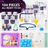 Japace 100+ Experiments Science Kit for Kids Age 4-12 - Cool Chemistry and Physics Set Toys for Boys & Girls