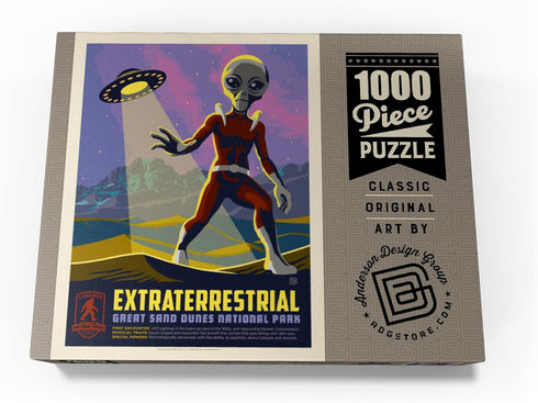 MyPuzzle Legends of The National Parks: Great Sand Dune's Extraterrestrials - Premium 1000 Piece Jigsaw Puzzle for