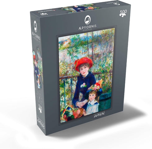MyPuzzle Two Sisters On The Terrace 1881 by Pierre-Auguste Renoir - Premium 500 Piece Jigsaw Puzzle for Adults