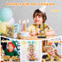 KESIYI 3 4 5 6 5-in-1 SetTransform 5+ Toys for Year Old Boys Detachable Construction Vehicles Robot Kids Toys Cars Easy