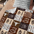 (01, 30x40 Western Blanket, Western Decor for Nursery Room, Baby Blankets for Boys Girls, Cowboy Baby Blankets, Western