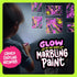 Glow in The Dark Marble Paint Kit for Kids - Water Marbling Painting Art Set for Ages 6-12, Birthday Gifts Toys