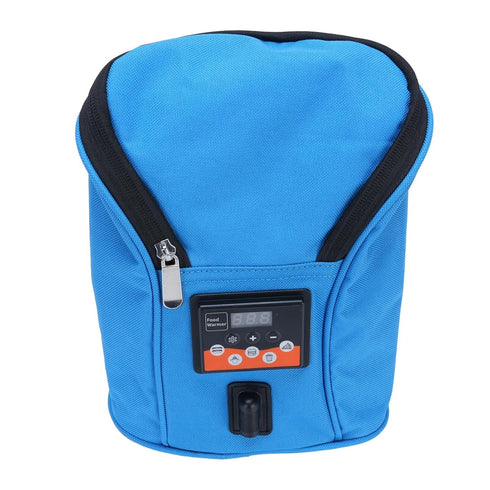 Zunate Baby Bottle Warmer Bag with Adjustable Temperature Control, Portable USB Milk Heating Sleeve for Car Travel