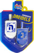 Izzy 'n' Dizzy Extra Large Blue and White Wooden Dreidels - Hanukkah Dreidel 2 Pack