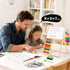 3 4 5 6 7 8+ Magnetic Letters And Numbers, Abacus For Kids Math, Fridge Magnets Easel For Kids, Alphabet Magnets