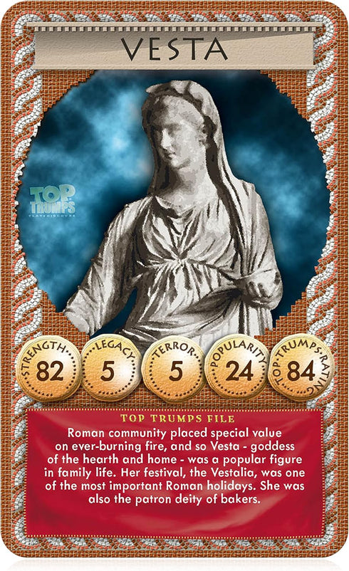Top Trumps Card Game Ancient Rome - Family Games for Kids and Adults - 2 Players and More