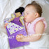 Cozy 2-Piece Playset 14" 2 3 4 June Garden Dream Reversible Doll Sleeping Bag - Doll Accessory with Pillow - Fits