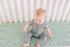 Soft Knit Crib Sheet/Toddler Sheet in Poe by Copper Pearl