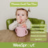 WeeSprout Snack Containers, Food Grade Silicone Cups, Spill-Proof Tops For Toddlers and Babies, Premium Hard Plastic Travel Lids, Dishwasher Safe, Set of 2 Snack Catchers by WeeSprout