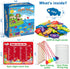 Wooden Magnetic Sight Word Fishing Game - Alphabet Puzzle for Toddlers Age 3-6 - Educational Homeschool Toy