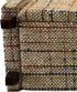 Brown Dollhouse Sofa Couch, Miniature Living Room Furniture Loveseat, 1/12 Scale, Accessories for 6 inch Dolls