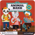 Petit Collage Magnetic Play Set, Animal Band - Mix & Match Magnetic Game Board for Ages 3+