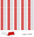 Hobby Fans 120 Pieces RC Car Racing Track Drift Field Fence for Mini RC Cars 1/14 1/16 1/18 1/24 1/28 (Red+White)
