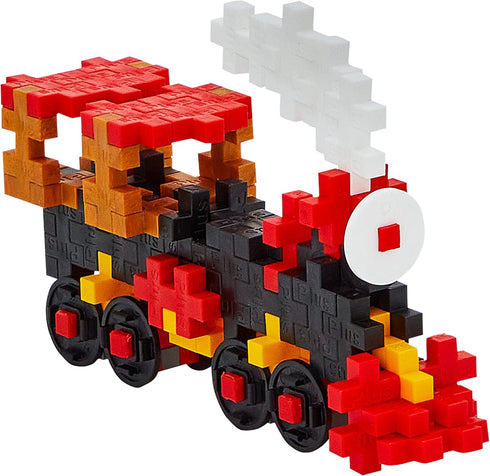 PLUS PLUS Train - 70 Piece Tube Construction Building STEM/STEAM Toy, Interlocking Mini Puzzle Blocks for Kids