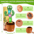 Dancing Cactus Toy - Talking Plush Toy that Sings and Mimics What You Say, Interactive Toy for Kids