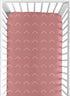 Sweet Jojo Designs Mauve Pink Boho Arrow Girl Baby Fitted Crib Sheet