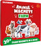QUOKKA Travel Magnetic Puzzles for Toddlers 1-3 20+Pcs Farm Toy Game with