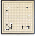 Set 11 inches Set, (19 19) Go Game - Foldable, Portable and Travel x Strategic Magnetic Board Game (weiqi)