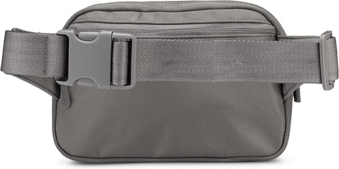 Pack Parker Baby Co. Diaper Belt Bag - Portable Fanny Diaper Bag, Crossbody Bag for Moms - Birch Belt Bag - Gray