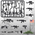 Weapons Pack Military Accessories U.S Weapons in Vietnam War Toy Set, Compatible with Major Brands
