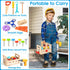 Set 39 3 4 5 6 Kids Tool with Electric Drill, Pcs Wooden Toddler Play Tool Bench Kits with Tool Box, Montessori STEM