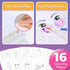 5 12 1 15 Water Coloring Book for Beginners Painting Kits for Kids Ages and up. Watercolor Book with Paint Palettes
